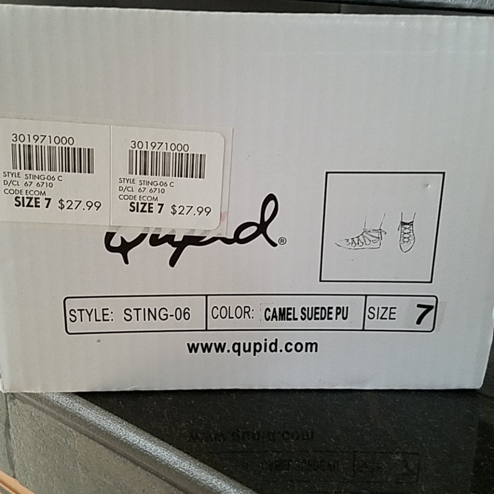 Qupid Lace Up Flats - Picture 5 of 5